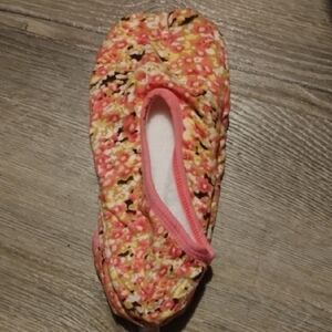 Floral Pink Women's Slippers